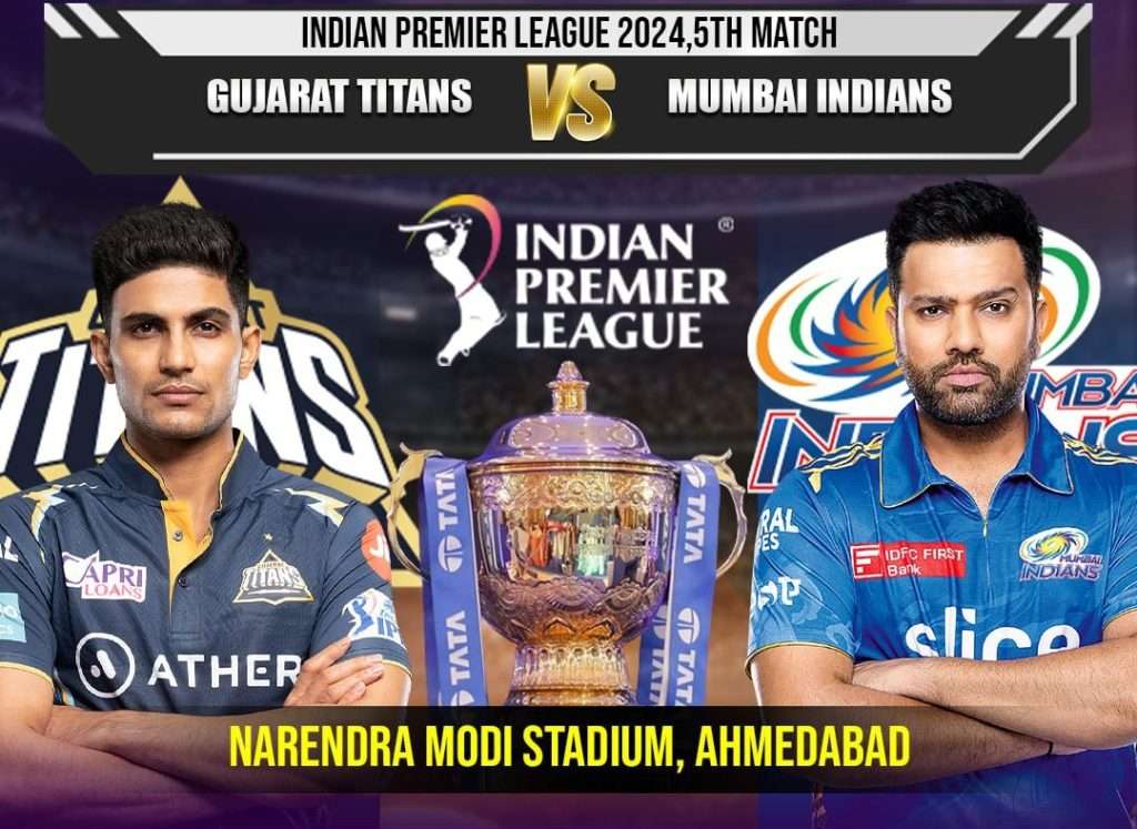 Gujarat Titans VS Mumbai Indians ( PSL 2024 )