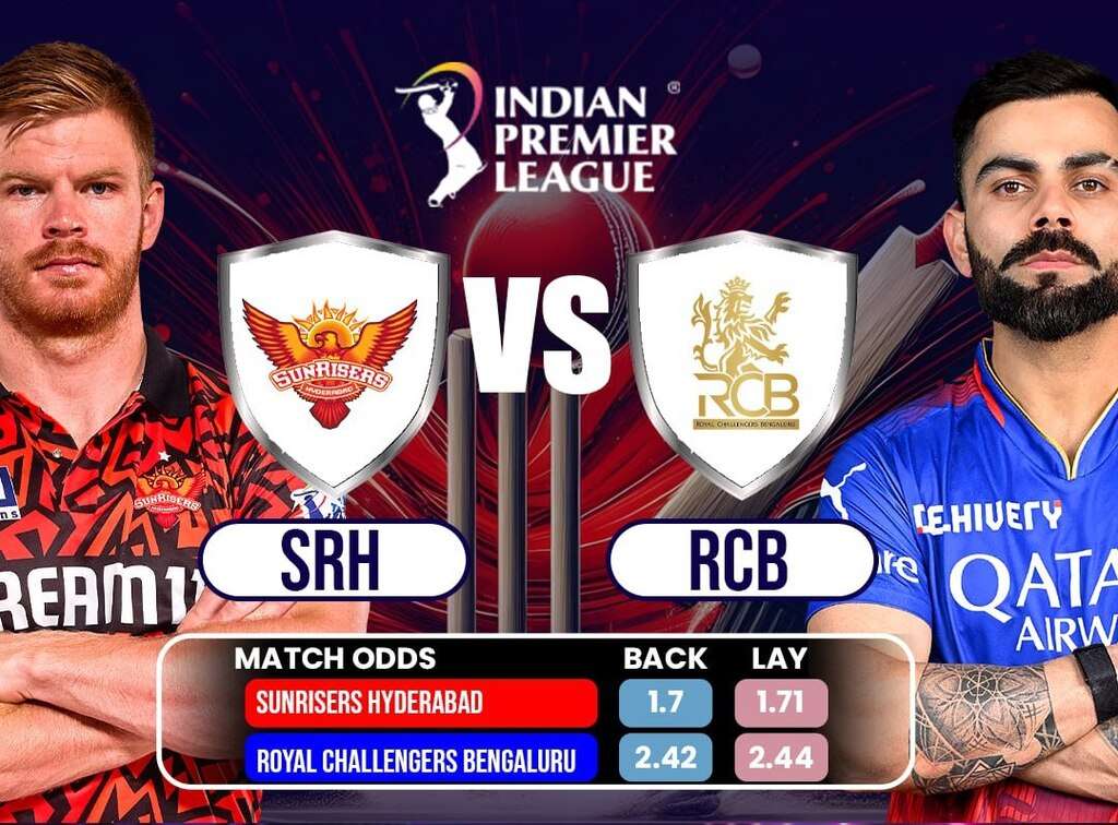 SATTA9 TIPS | SRH vs RCB Prediction